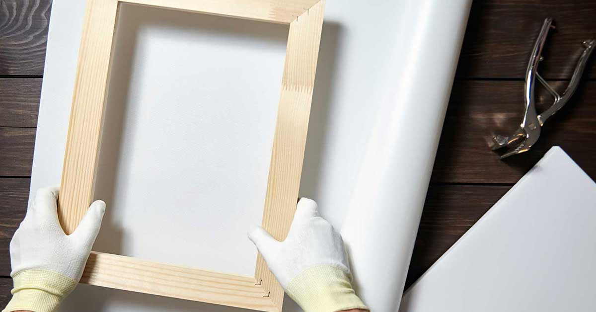 white gloves framing